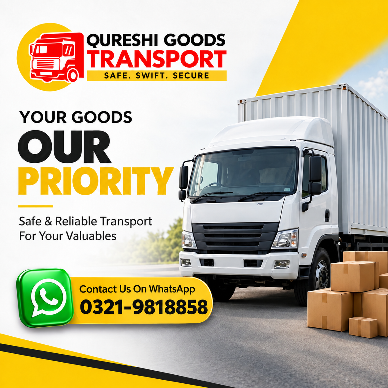 Safe And Reliable Transport For Your Valuables.
